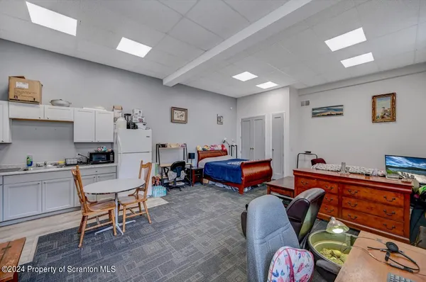 a view of a house with a garage