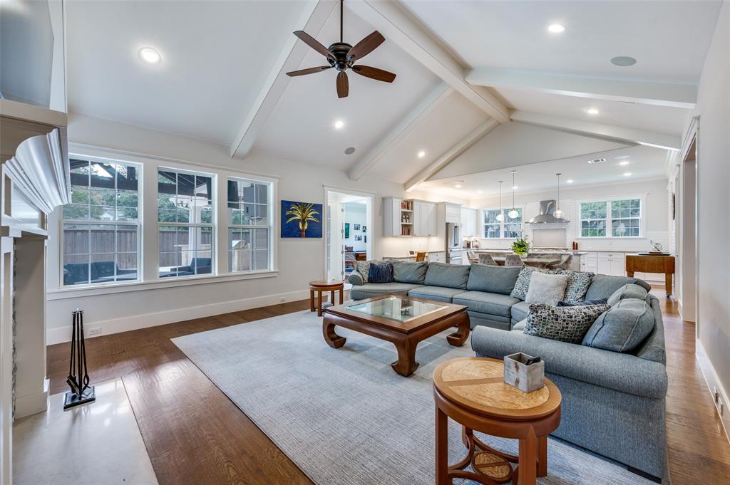 11240 Rosser Road Dallas, TX 75229 - Photo 6 of 18 a living room with furniture and a large window