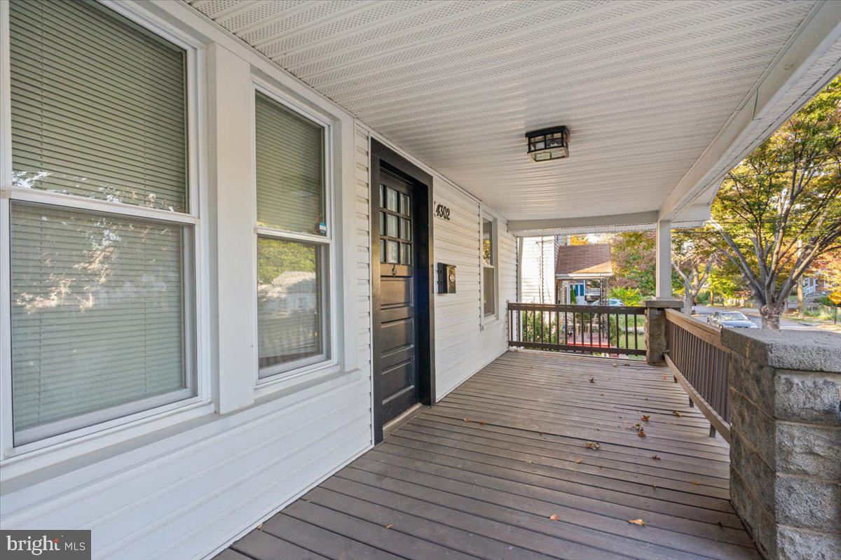 4302 30th Street Mount Rainier, MD 20712 - Photo 23 of 23 a view of a deck and wooden floor