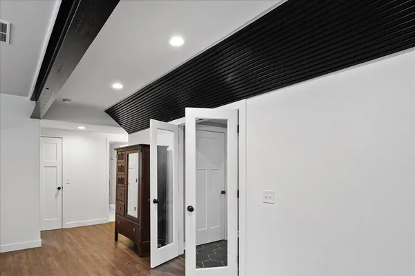 a view of a storage & utility room