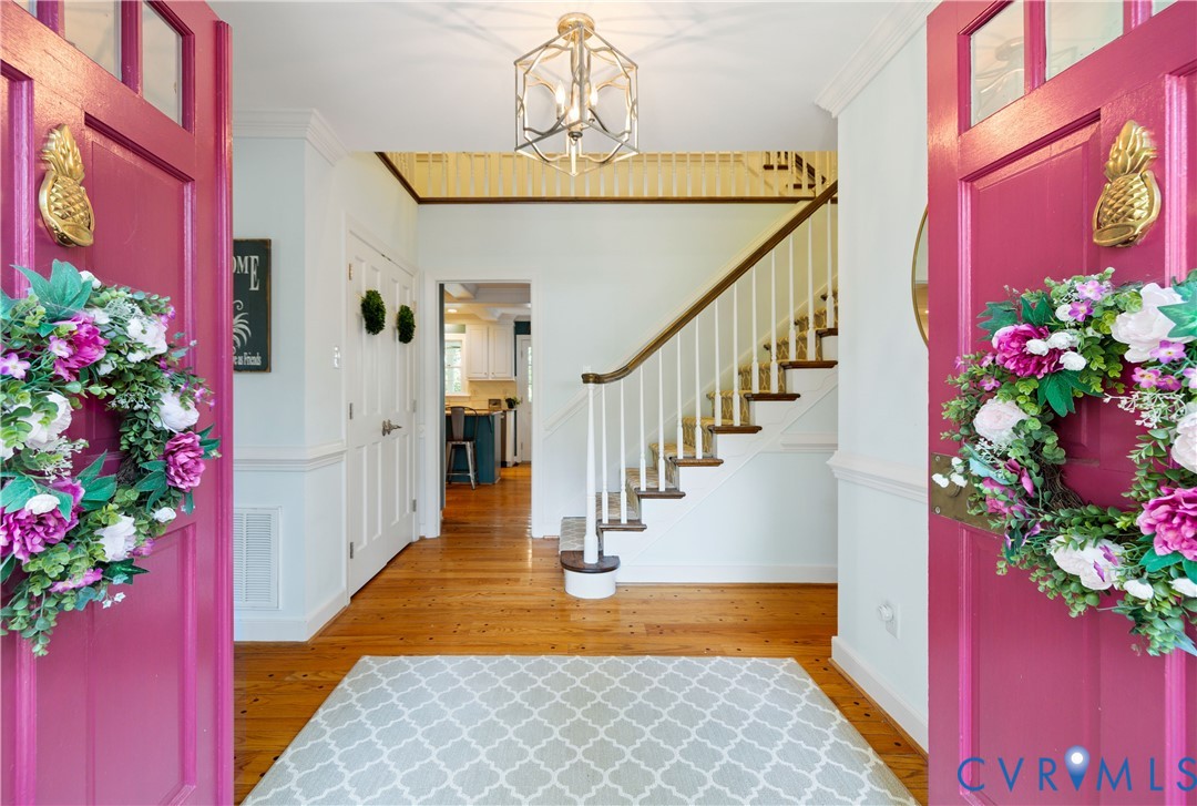 1911 Oakengate Lane Midlothian, VA 23113 - Photo 5 of 47 a view of entryway with flower pots