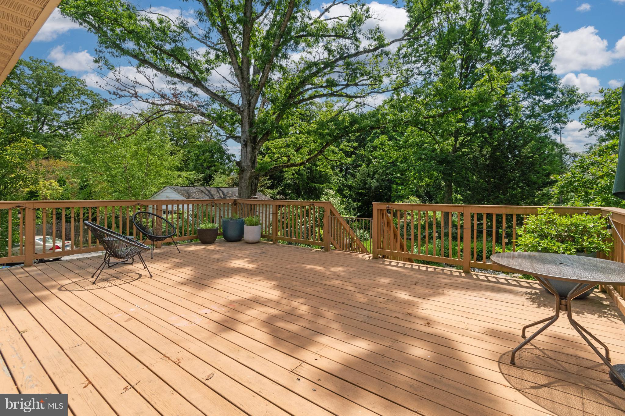 911 Regester Avenue Baltimore, MD 21239 - Photo 35 of 40 Deck overlooks landscaped yard.