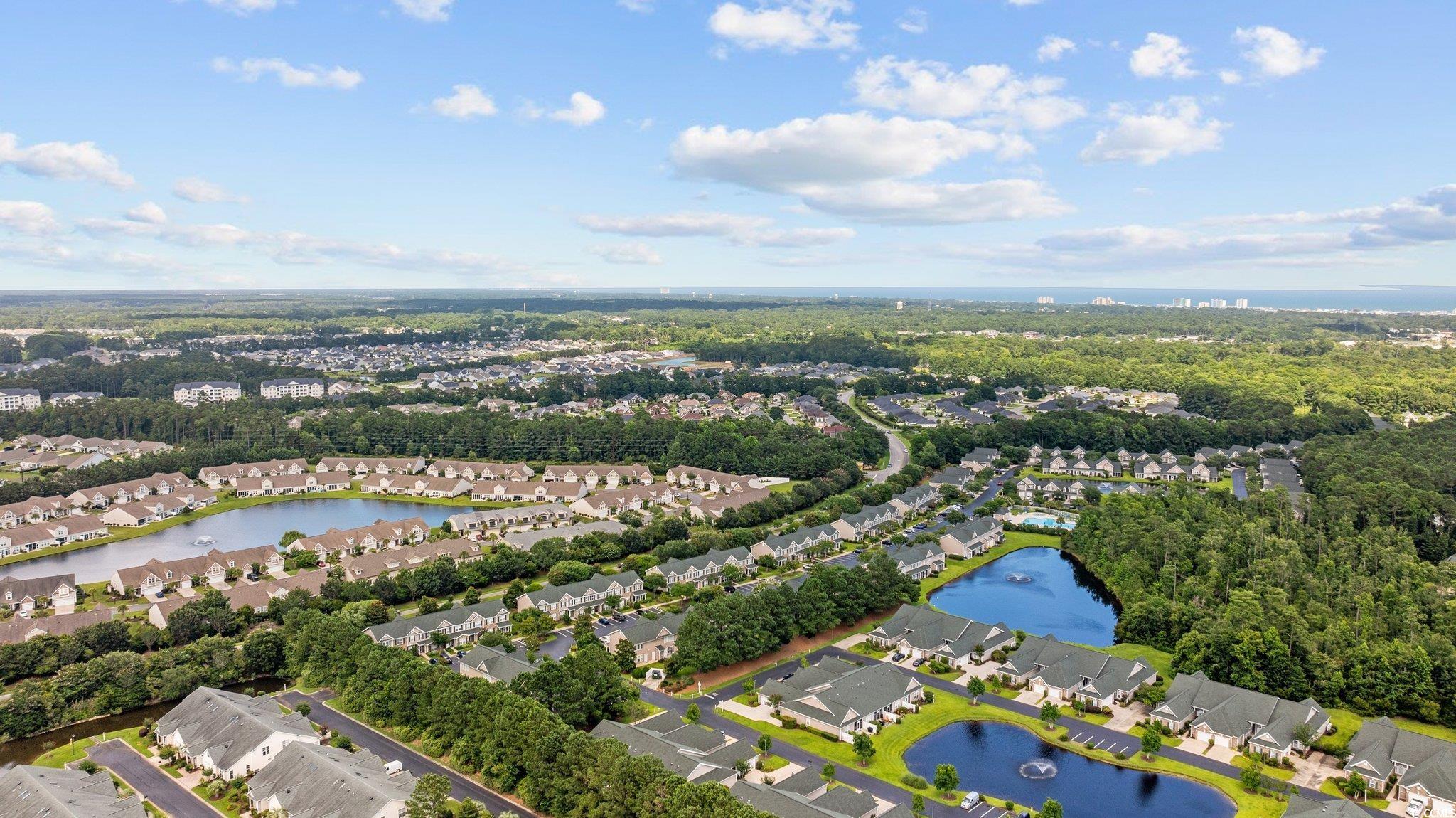 155 Chenoa Drive, Unit D Murrells Inlet, SC 29576 - Photo 28 of 33 View of property location featuring nearby suburban area and a large body of water
