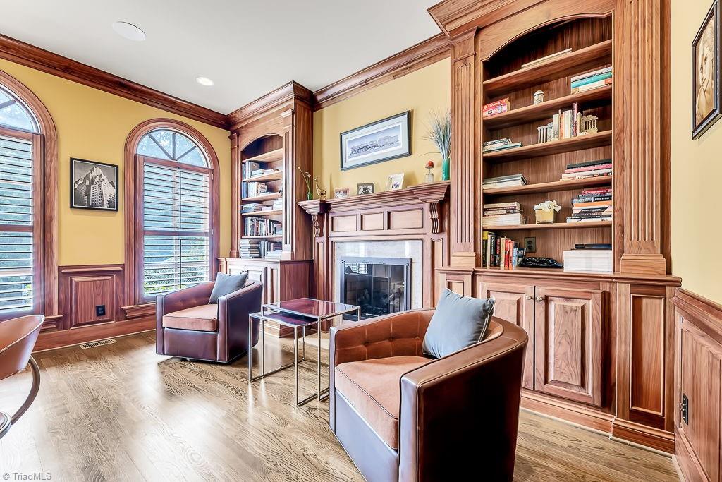 3910 Dover Park Road Greensboro, NC 27407 - Photo 7 of 45 Office/Library on main level.