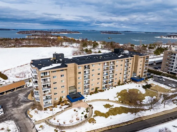 a view of a buildings
