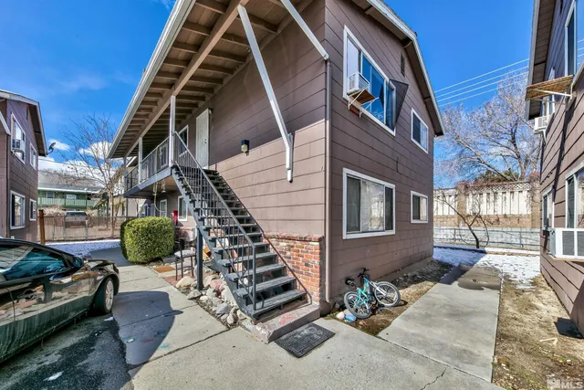 a view of a house with a patio