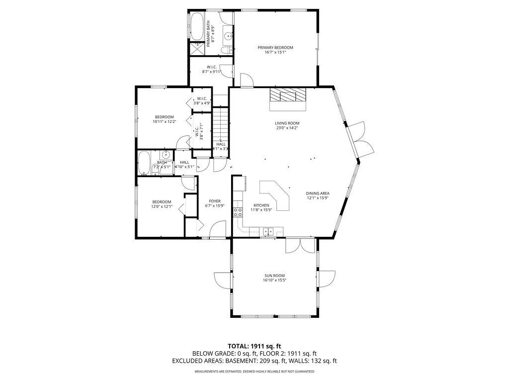90190 Bark Point Road Herbster, WI 54844 - Photo 41 of 42 View of home floor plan
