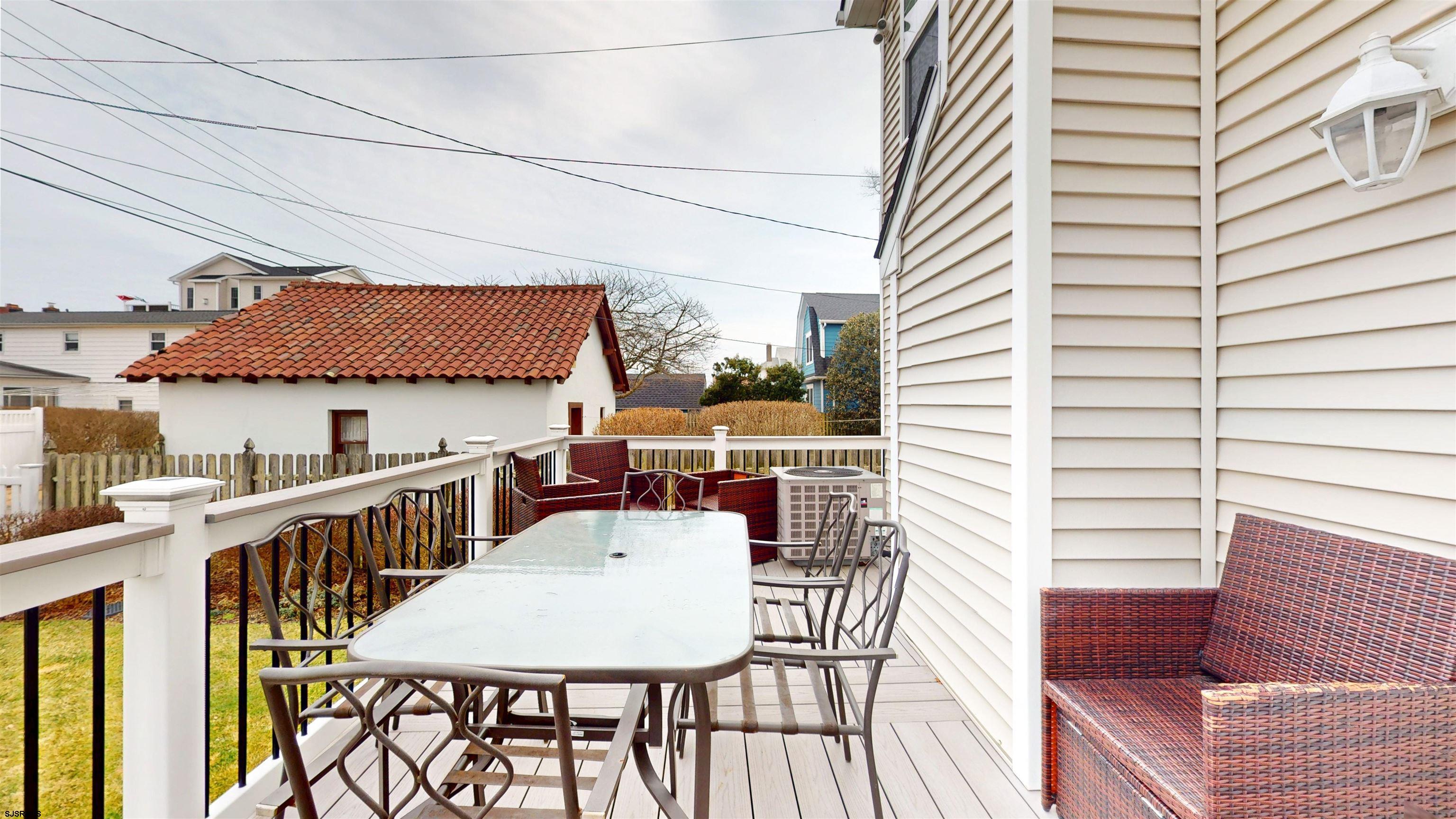 201 25th Street South Brigantine, NJ 08203 - Photo 56 of 60 a balcony view with couple of chairs