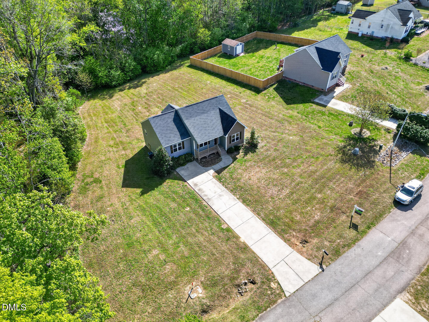 40 Treeline Drive Spring Hope, NC 27882 - Photo 32 of 33 Drone 2