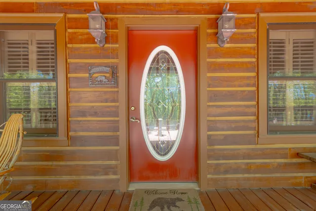 a view of a small space