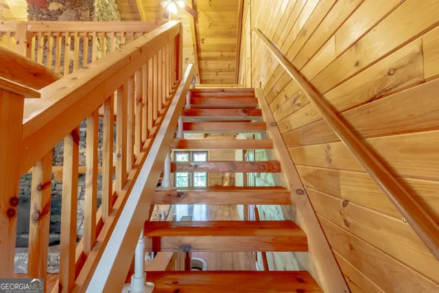 a view of wooden floor