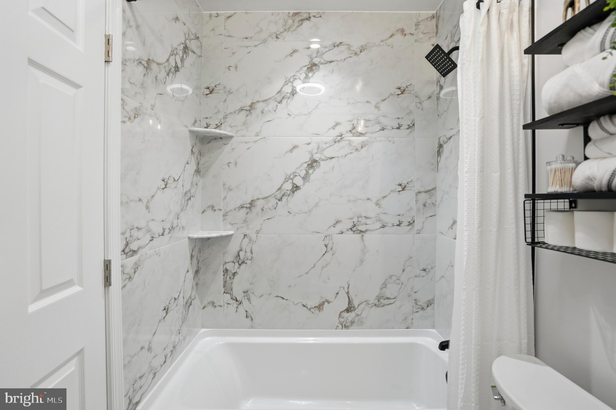 605 Sequoia Drive Edgewood, MD 21040 - Photo 21 of 28 a bathroom with a shower and a toilet