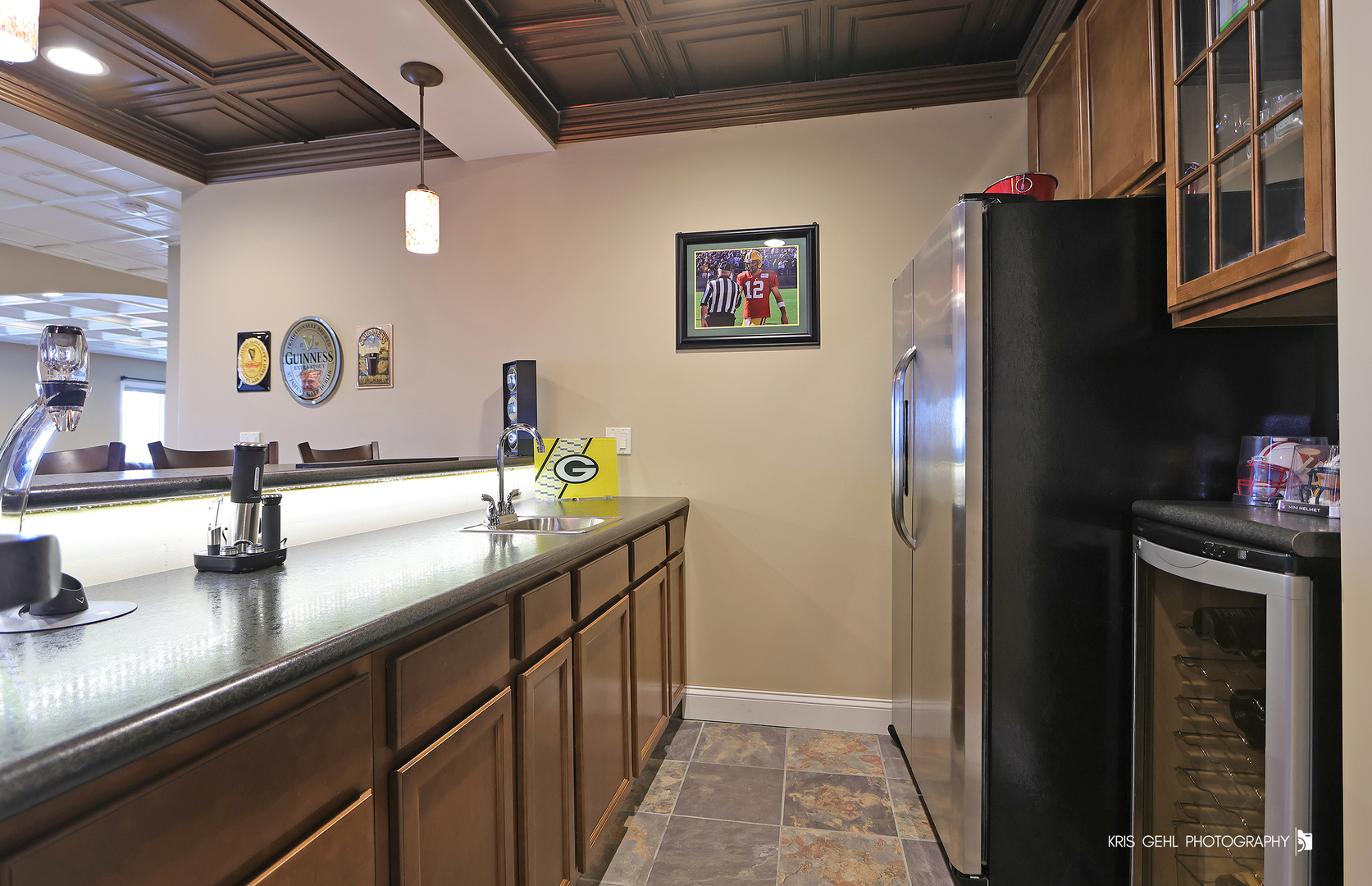 1265 Bayshore Drive Antioch, IL 60002 - Photo 26 of 42 a kitchen with stainless steel appliances granite countertop a sink and a refrigerator