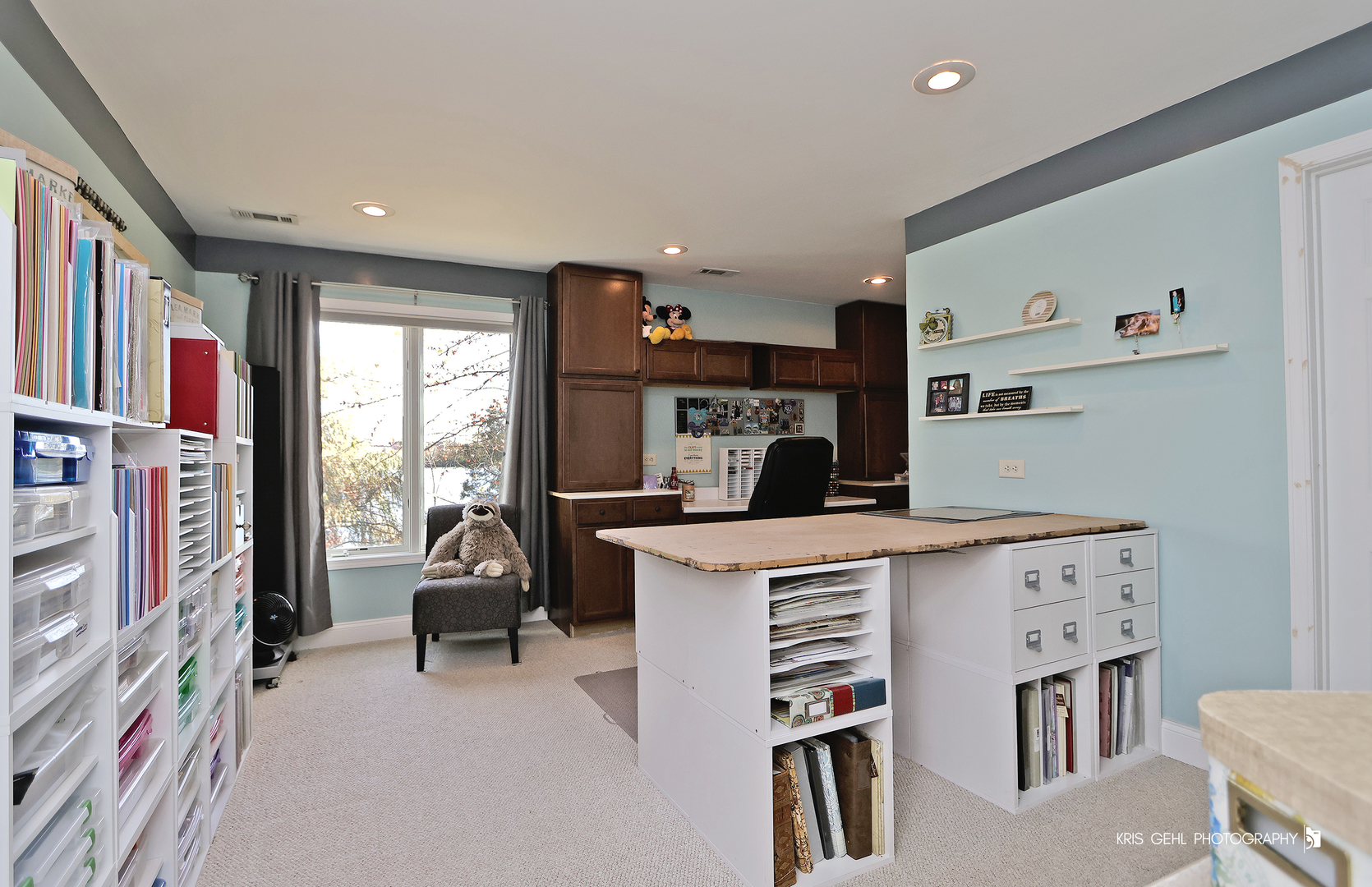 1265 Bayshore Drive Antioch, IL 60002 - Photo 29 of 42 a room with furniture a washer and a large window