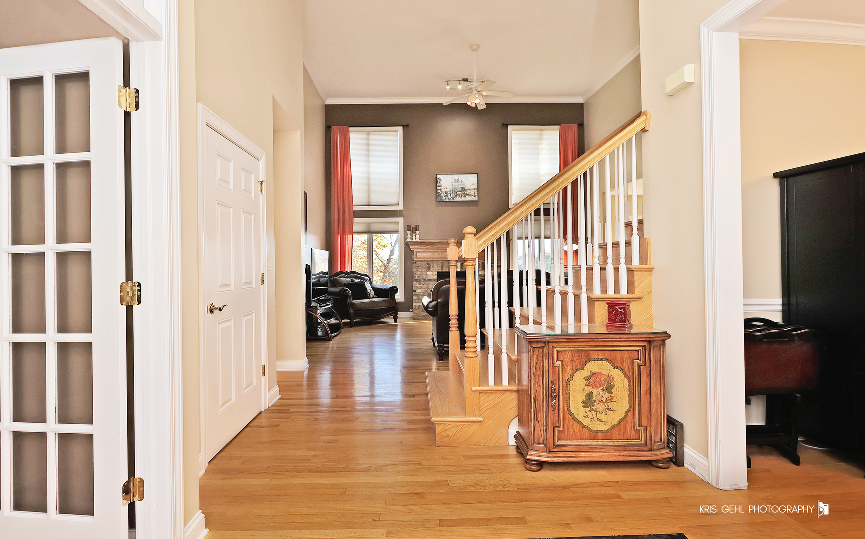 1265 Bayshore Drive Antioch, IL 60002 - Photo 4 of 42 a view of entryway livingroom and hall with wooden floor