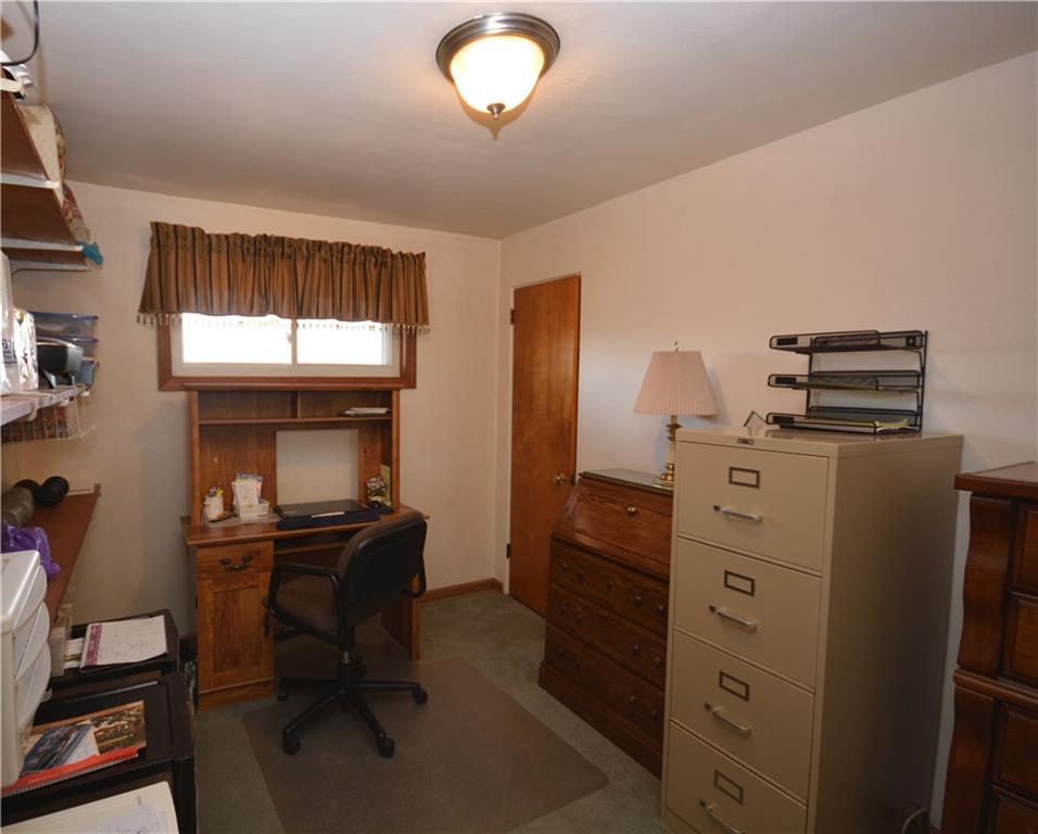 296 Ewings Mill Road Coraopolis, PA 15108 - Photo 11 of 19 3rd bedroom currently used as office and storage.