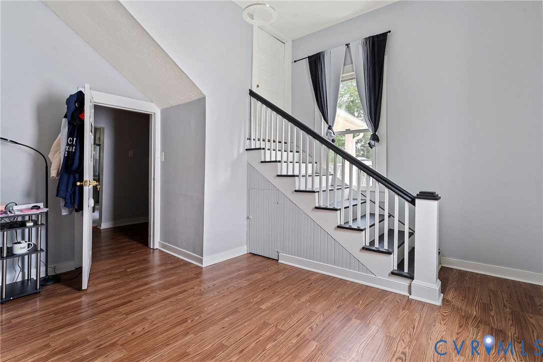 166 Wright Avenue Colonial Heights, VA 23834 - Photo 9 of 36 a view of an entryway with wooden floor
