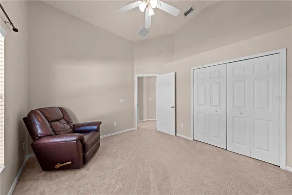 a view of kitchen with cabinets and wooden floor