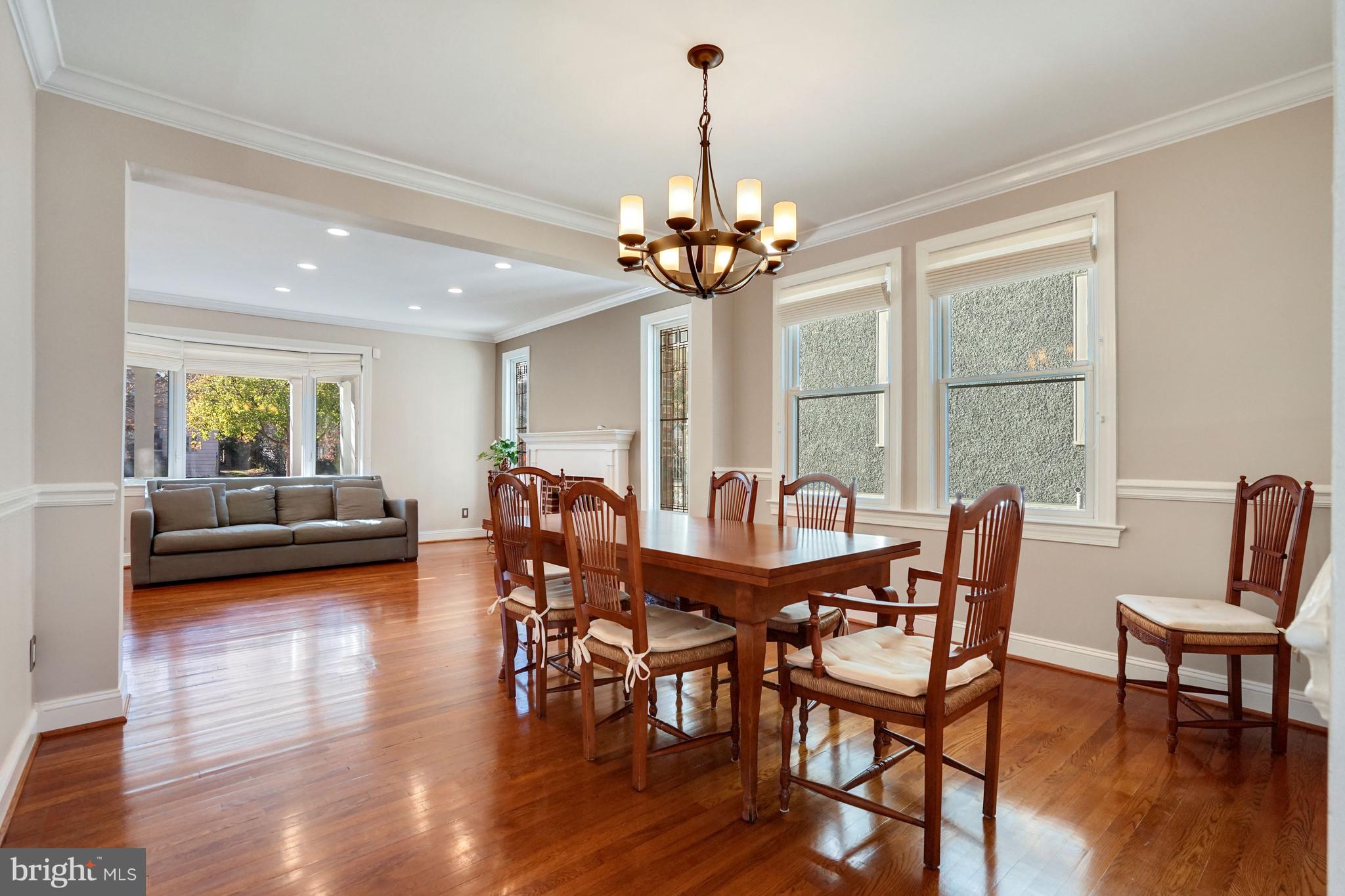 4407 Ridge Street Chevy Chase, MD 20815 - Photo 6 of 21 Spacious formal dinning room