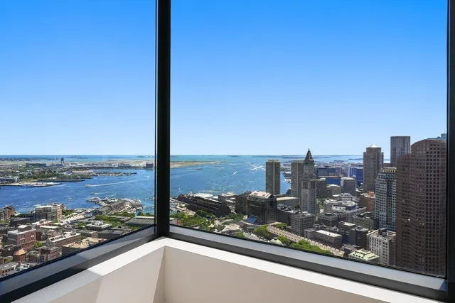 a view of a city from a window