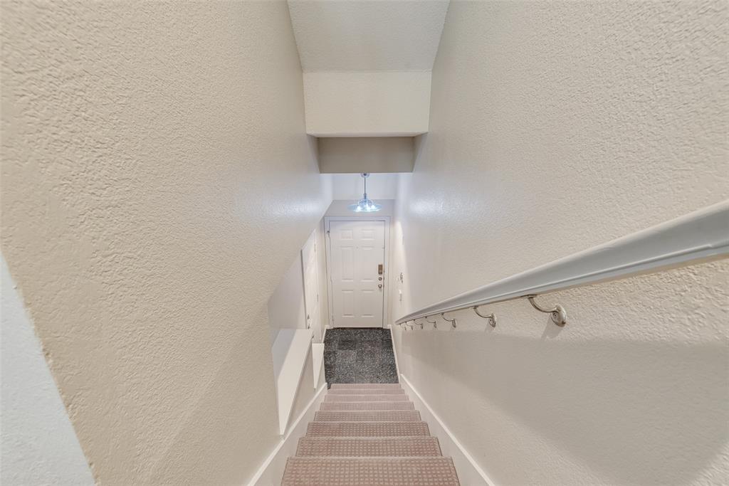 2902 State Street, Unit 1 Dallas, TX 75204 - Photo 13 of 24 a view of a hallway view with staircase