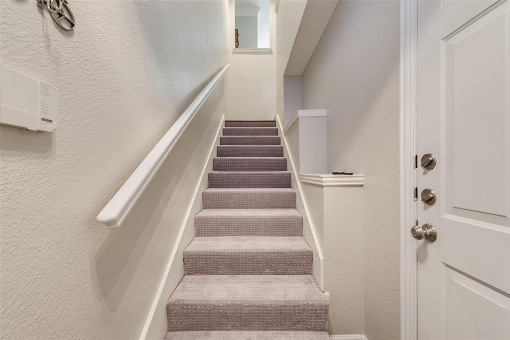2902 State Street, Unit 1 Dallas, TX 75204 - Photo 5 of 24 a view of staircase with white walls