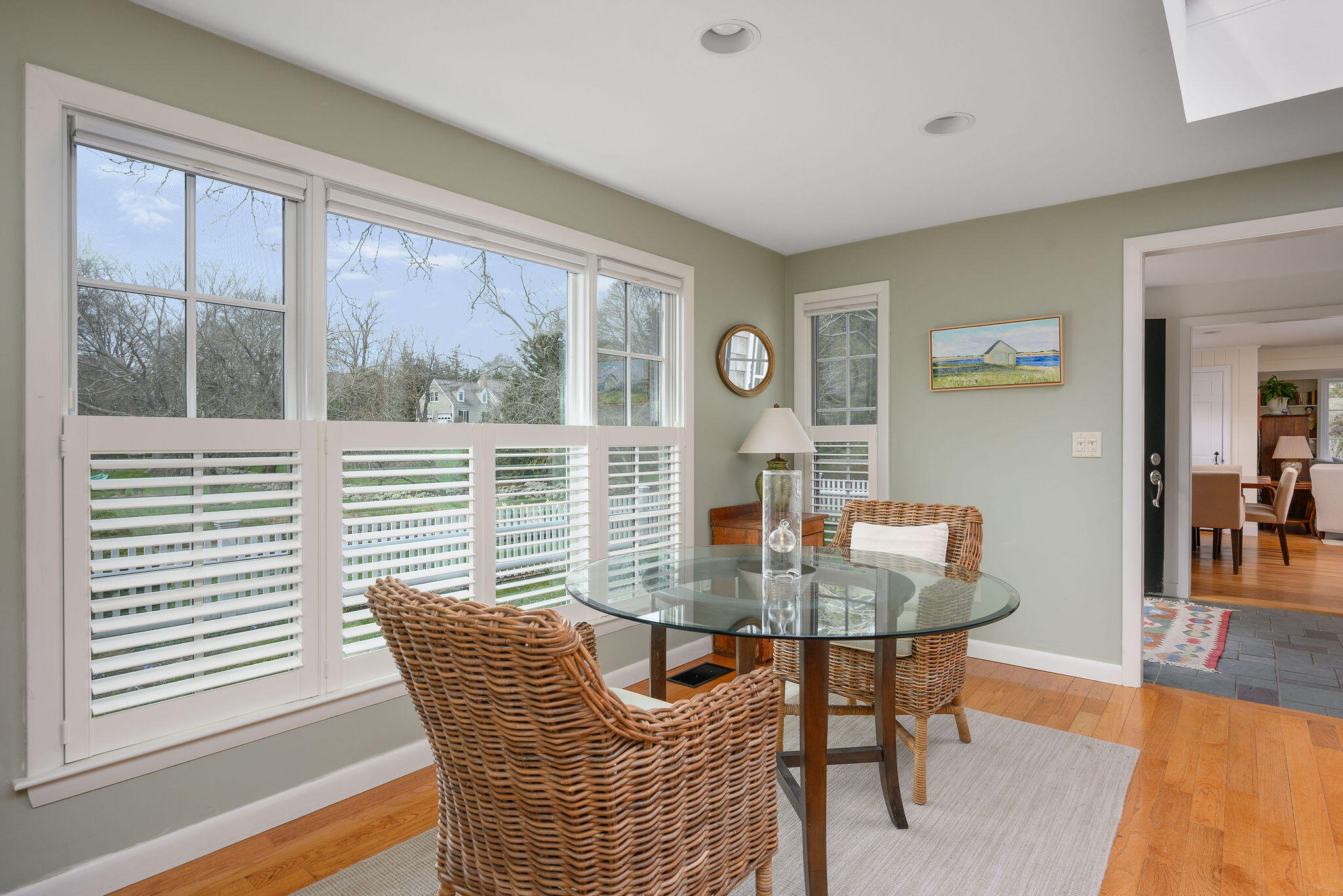 26 Beale Way Barnstable, MA 02630 - Photo 23 of 64 a view of a dining room with furniture and wooden floor