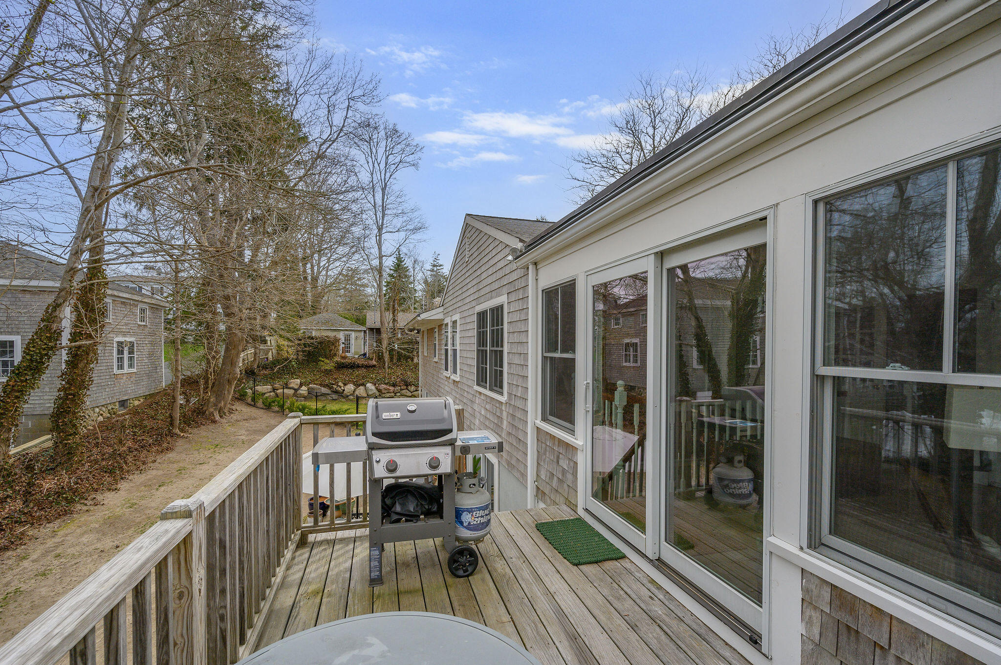 26 Beale Way Barnstable, MA 02630 - Photo 55 of 64 a view of a balcony with couch