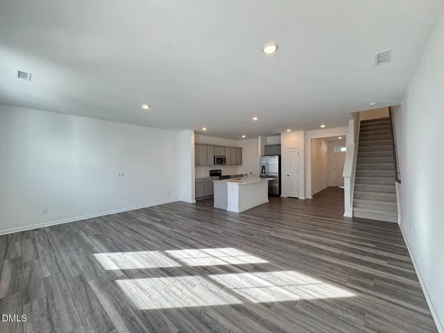 a view of kitchen and utility room