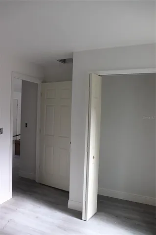 a view of a small space