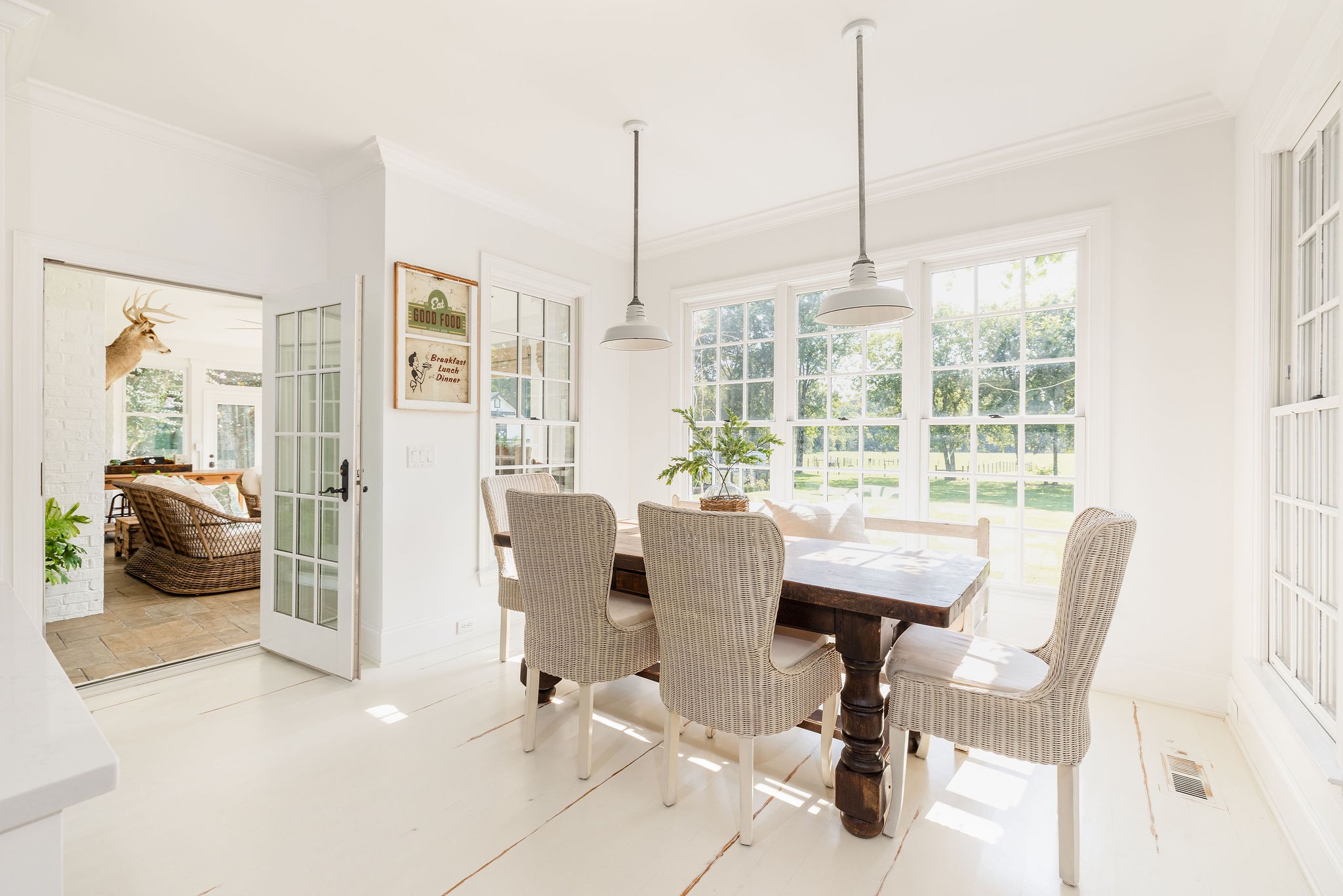 5178 Old Harding Road Franklin, TN 37064 - Photo 15 of 70 a view of a dining room with furniture window and outside view