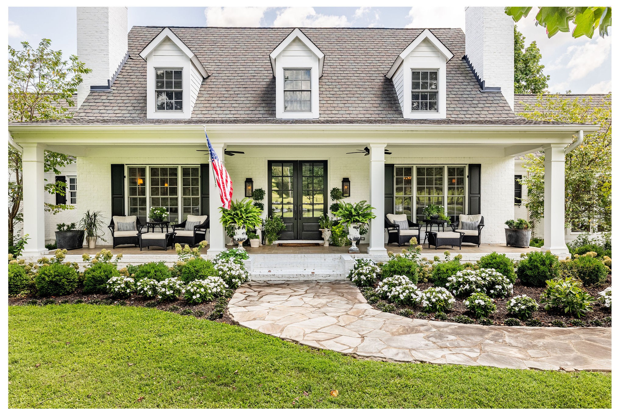 5178 Old Harding Road Franklin, TN 37064 - Photo 2 of 70 front view of a house with a yard