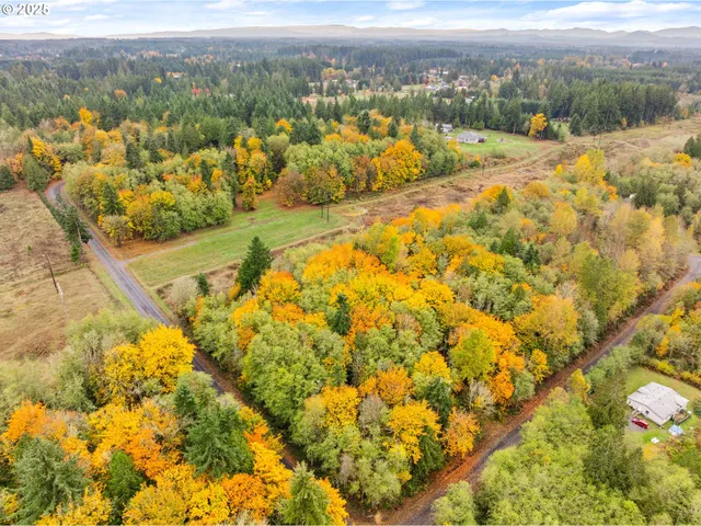 a view of an outdoor space and a mountain view