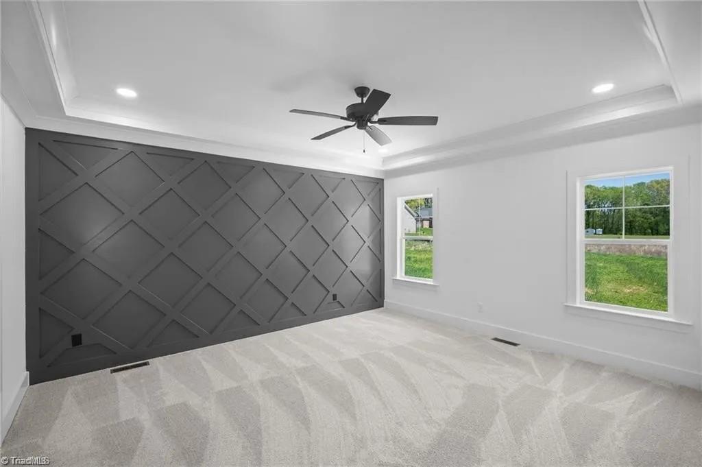 6165 Frye Bridge Road Clemmons, NC 27012 - Photo 11 of 25 Primary Bedroom - Photo shows optional accent wall trim.