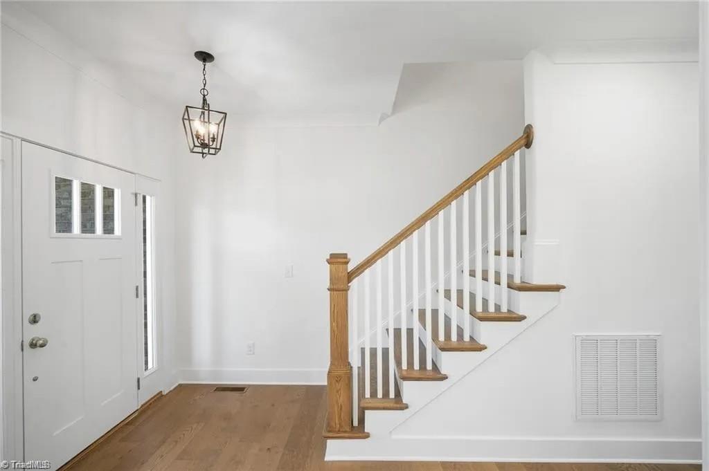6165 Frye Bridge Road Clemmons, NC 27012 - Photo 24 of 25 Foyer - Photo shows similar features for the future home.