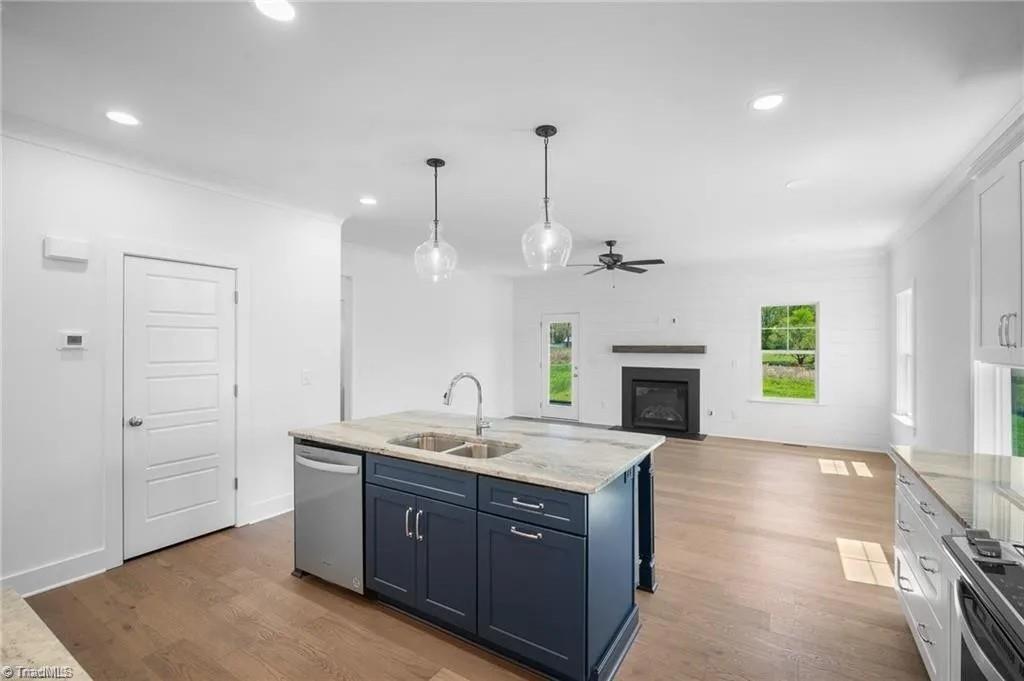 6165 Frye Bridge Road Clemmons, NC 27012 - Photo 7 of 25 Kitchen Island - Photo shows similar features for the future home.