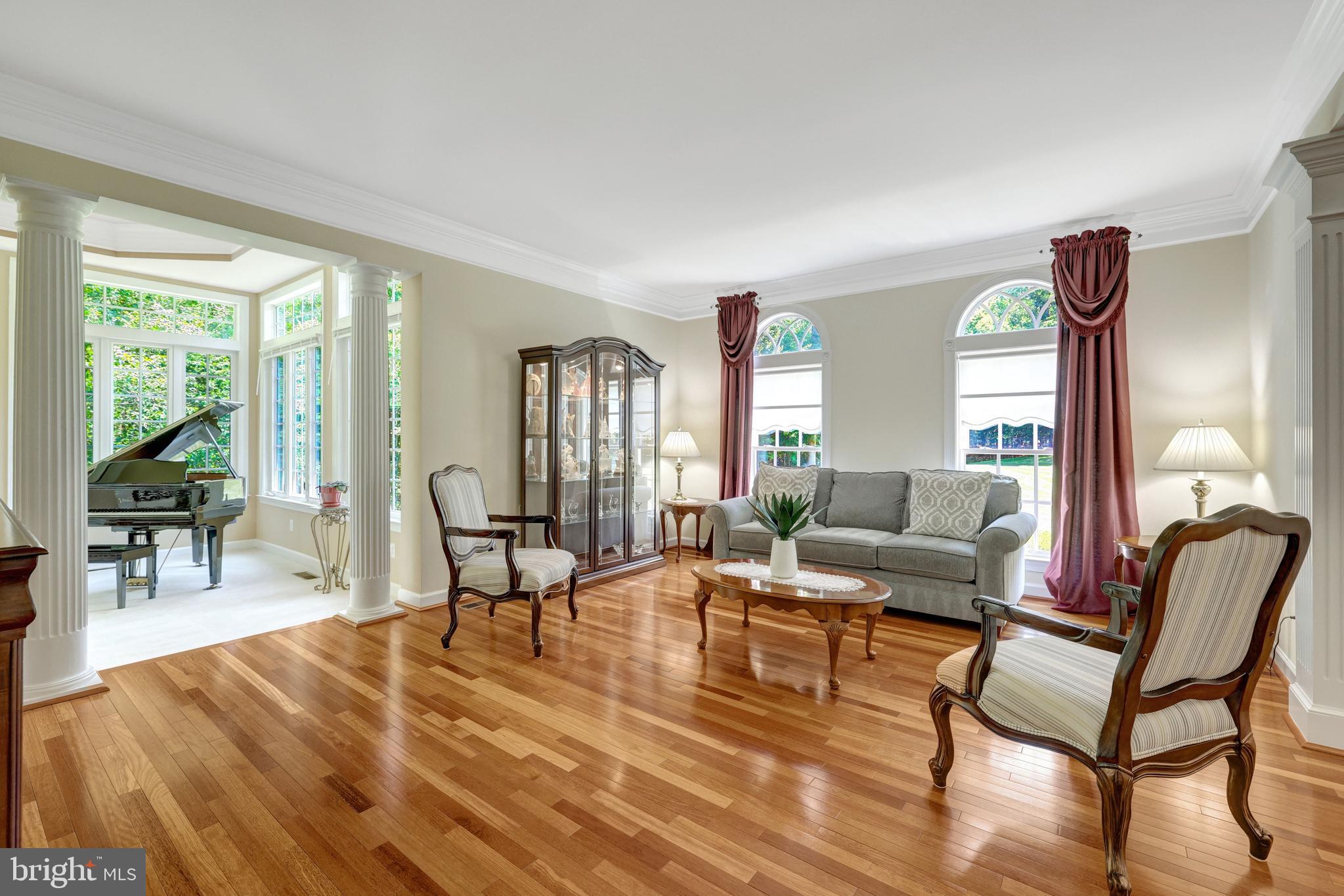 13650 Independence Ridge Nokesville, VA 20181 - Photo 9 of 98 Bright Formal Living Room with Crown Molding