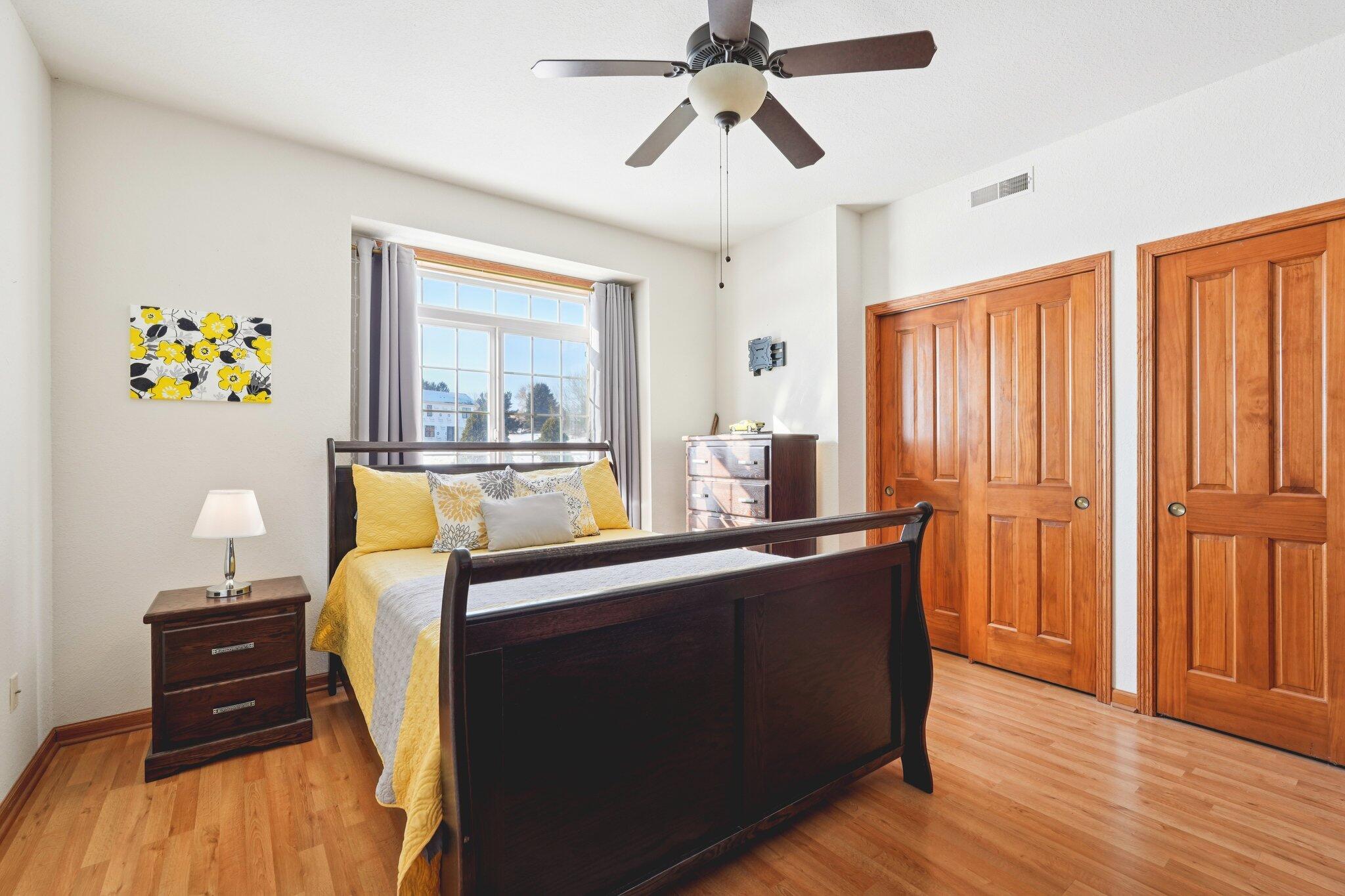 1620 Grey Fox Trail, Unit D Mukwonago, WI 53149 - Photo 14 of 35 Laminate flooring, wonderful closet space, private bath!