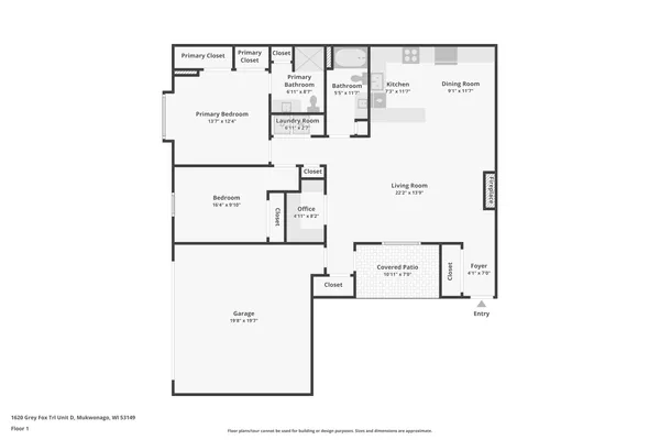 $320,000 | 1620 Grey Fox Trail, Unit D, Mukwonago, WI 53149