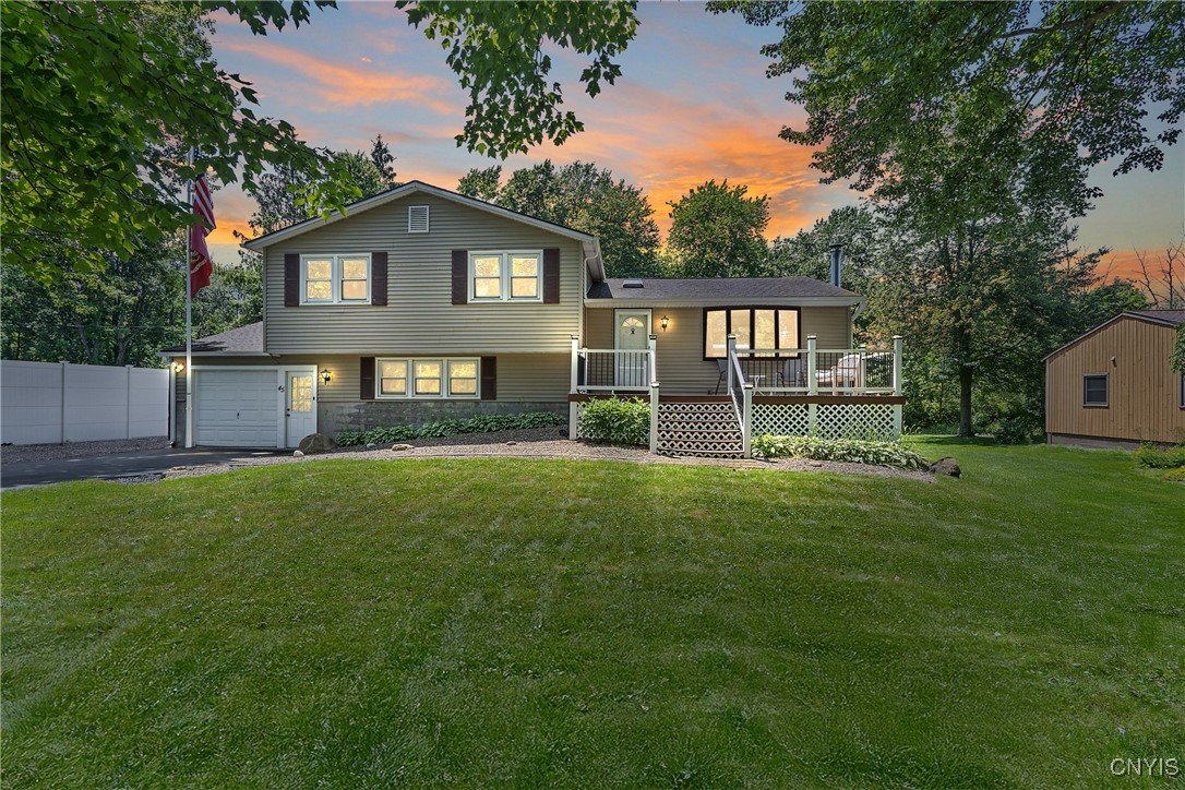 45 Center Road Schroeppel, NY 13132 - Photo 1 of 1 Welcome to this glowing split level home located a