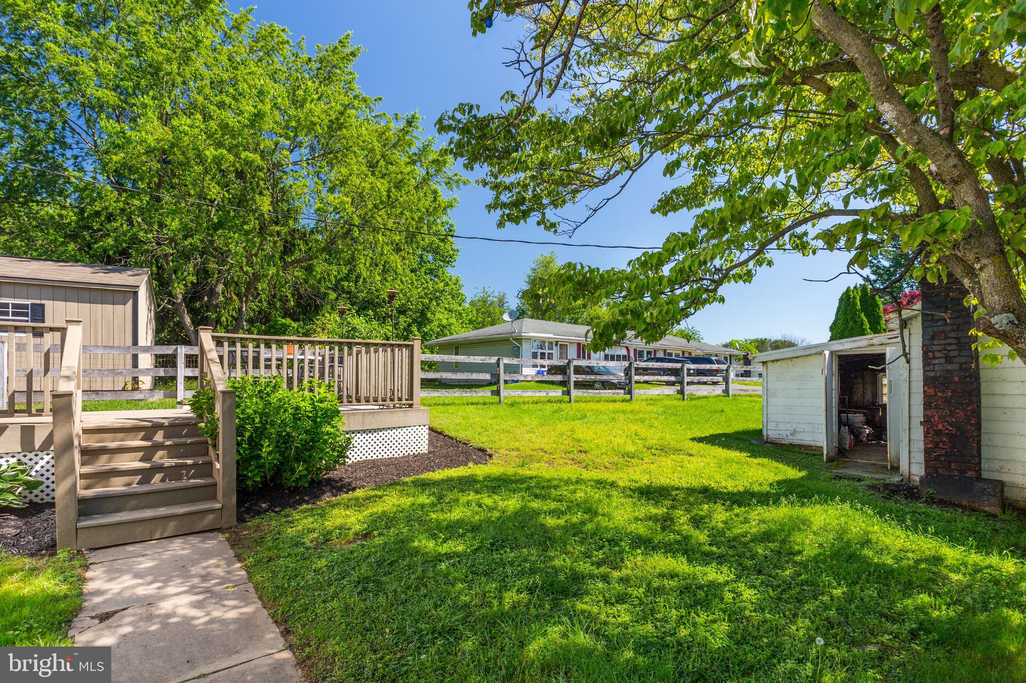 8501 Chestnut Grove Road Frederick, MD 21701 - Photo 22 of 29 Back Deck Leads to a Massive Backyard