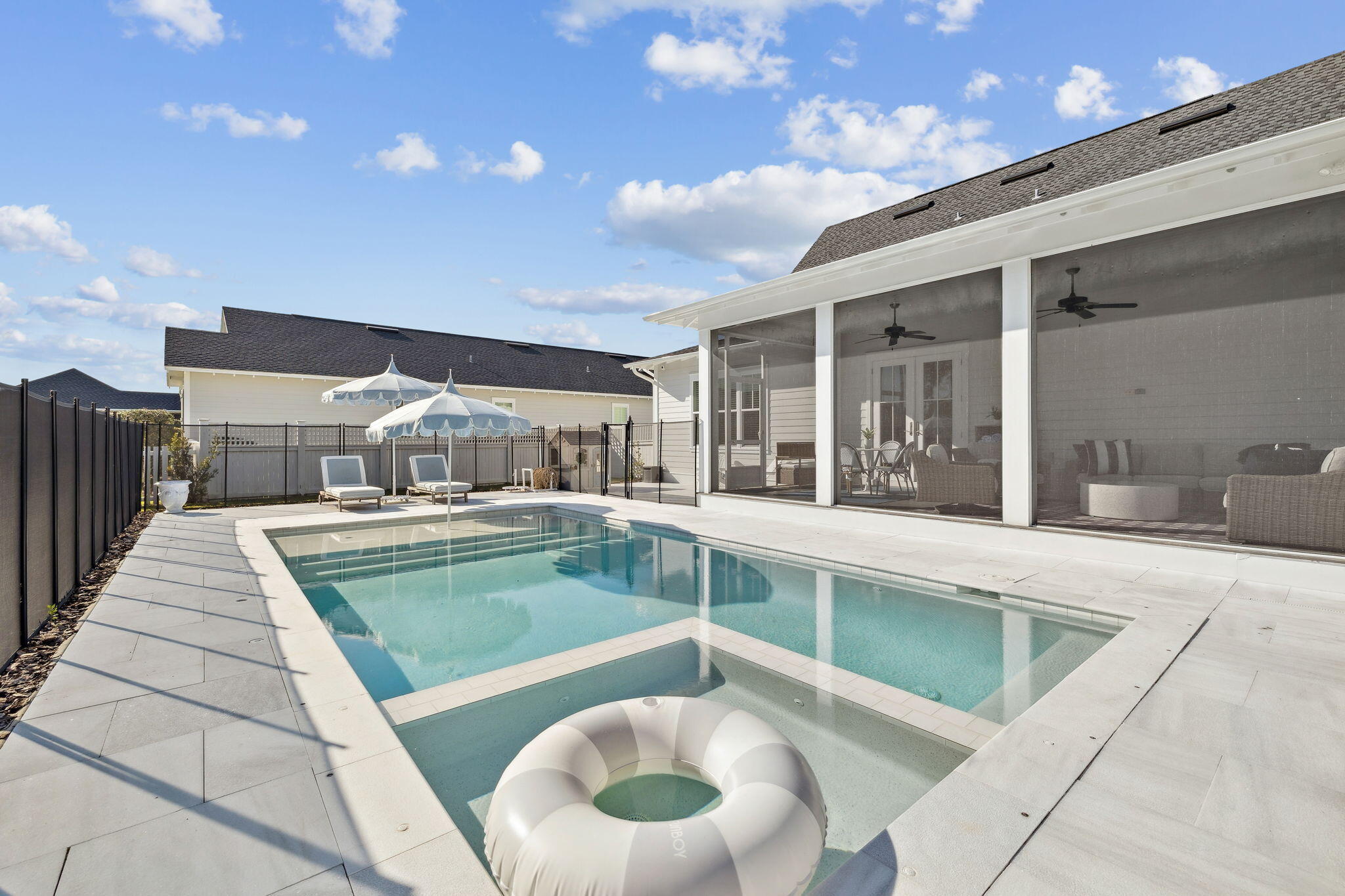 184 Sidecamp Rd Inlet Beach Inlet Beach, FL 32461 - Photo 15 of 48 a large white kitchen with a large tub and sink