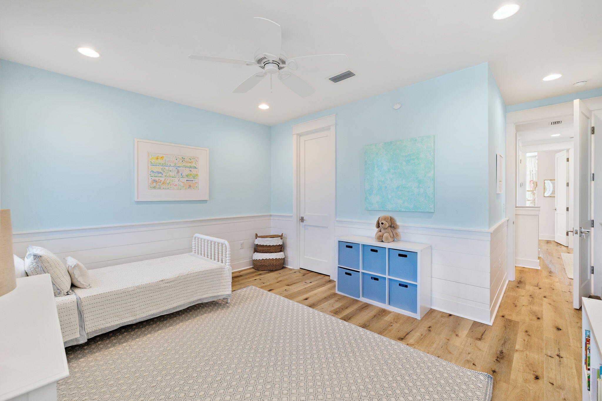 184 Sidecamp Rd Inlet Beach Inlet Beach, FL 32461 - Photo 41 of 48 a bedroom with a bed and a couch