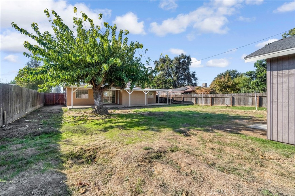 27331 Perkins Road Madera, CA 93637 - Photo 23 of 25 a view of a house with backyard and a tree