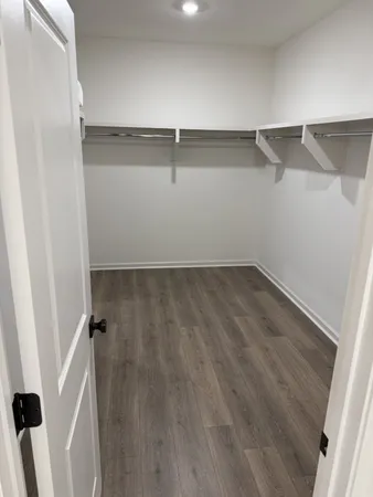 a room with storage and utility