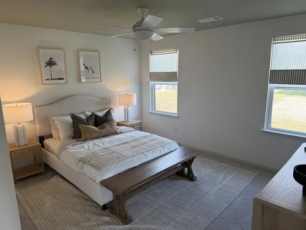 a view of a workspace with furniture