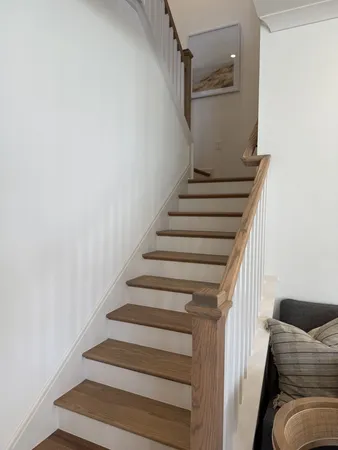 a front view of a house with garage