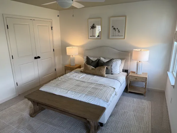 a view of a house with a garage