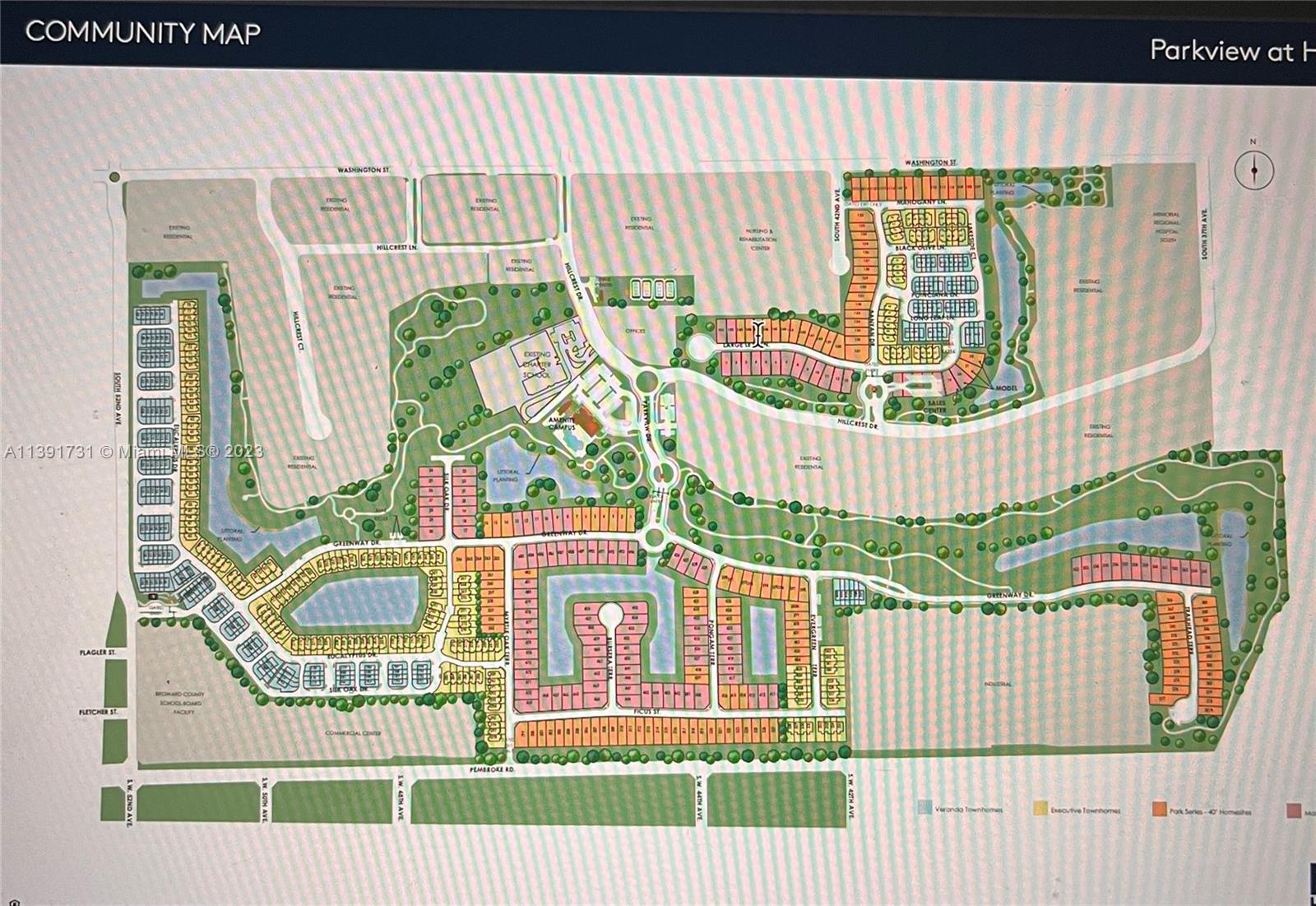 5060 Eucalyptus Drive, Unit 2 Hollywood, FL 33021 - Photo 55 of 56 a view of a door with a staircase