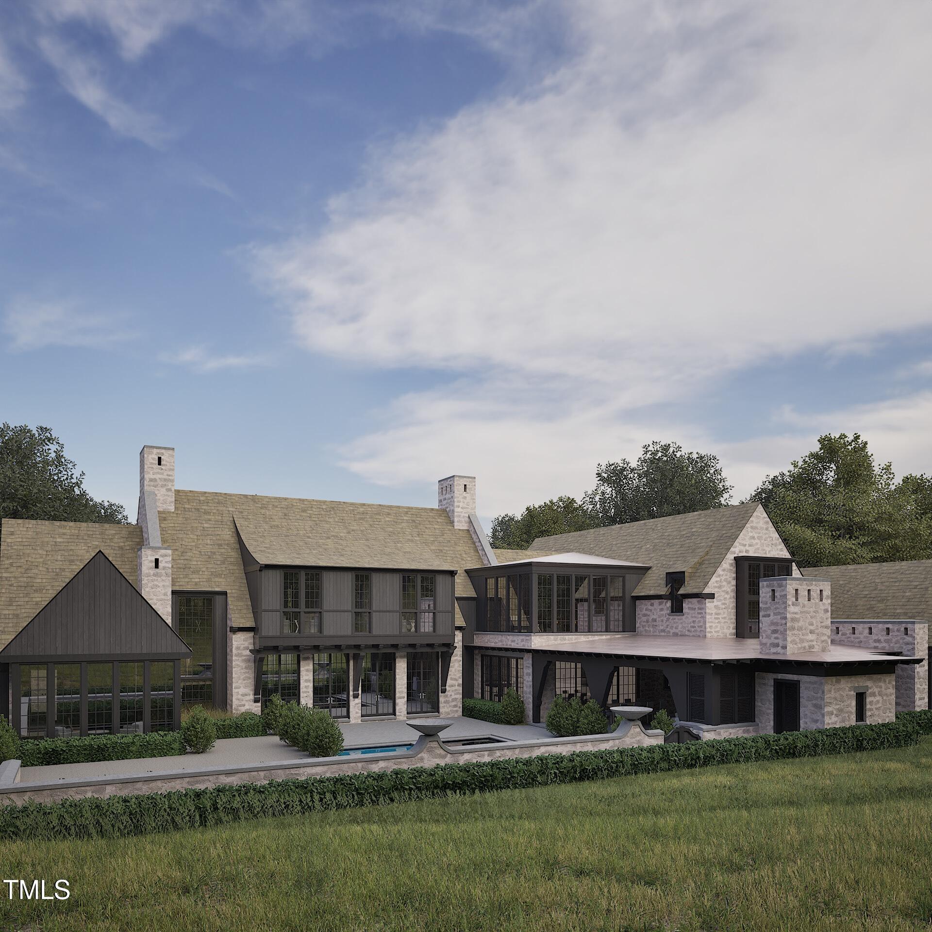 1208 Barcroft Place Raleigh, NC 27615 - Photo 2 of 5 a view of house with garden